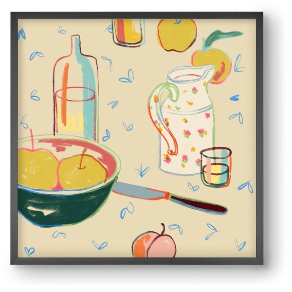 YELLOW APPLES - falikép keretben | artbridge