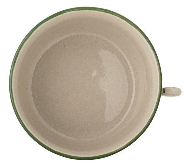 Zöld kőedény leveses tálka 460 ml Hezha – Bloomingville