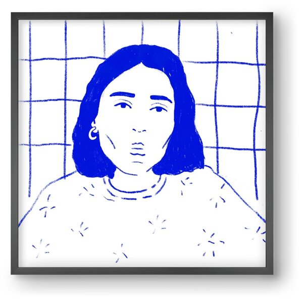 A Stranger - falikép keretben | artbridge