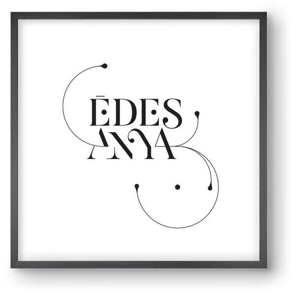 Édesanya - falikép keretben | artbridge
