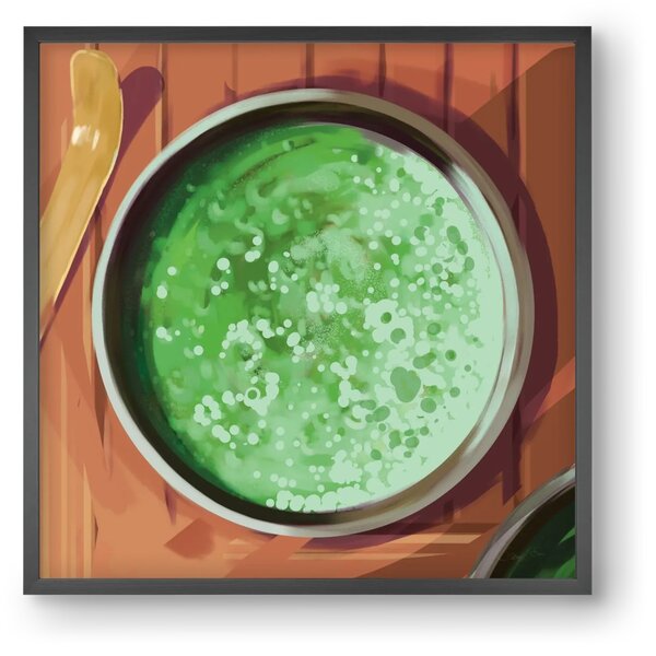 Matcha - falikép keretben | artbridge