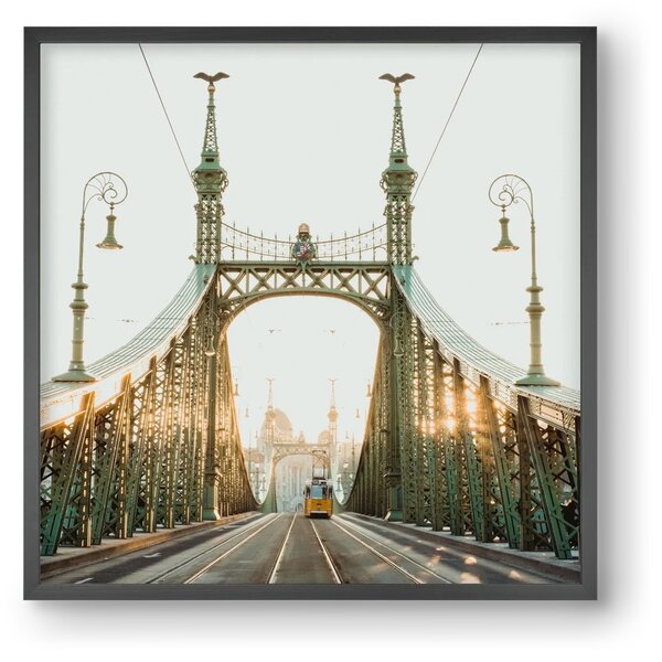 Liberty Bridge Sunset - falikép keretben | artbridge