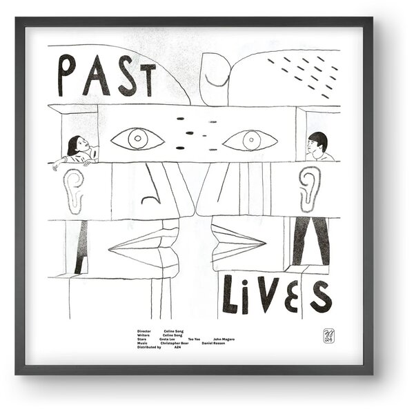Past Lives - falikép keretben | artbridge