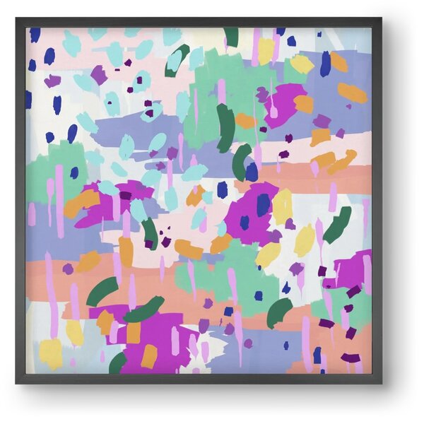 Oil Abstract I - falikép keretben | artbridge