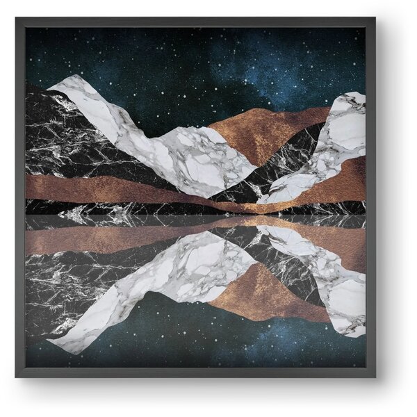 Landscape Mountains - falikép keretben | artbridge