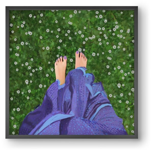 BAREFOOT SOUL - falikép keretben | artbridge