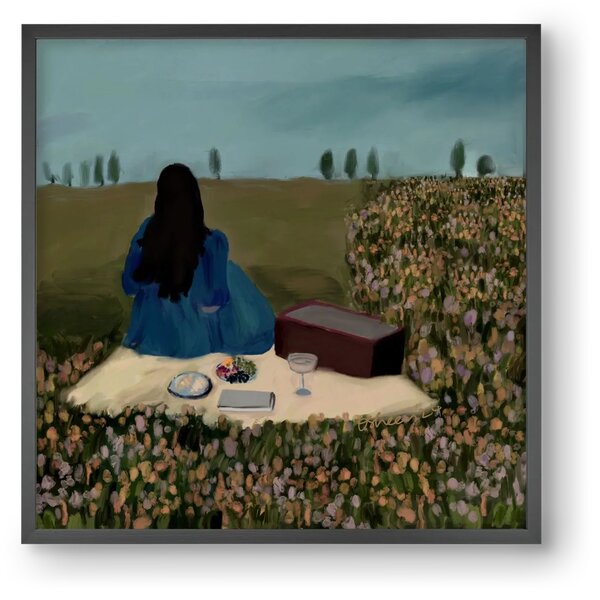 A SOLO PICNIC DATE - falikép keretben | artbridge