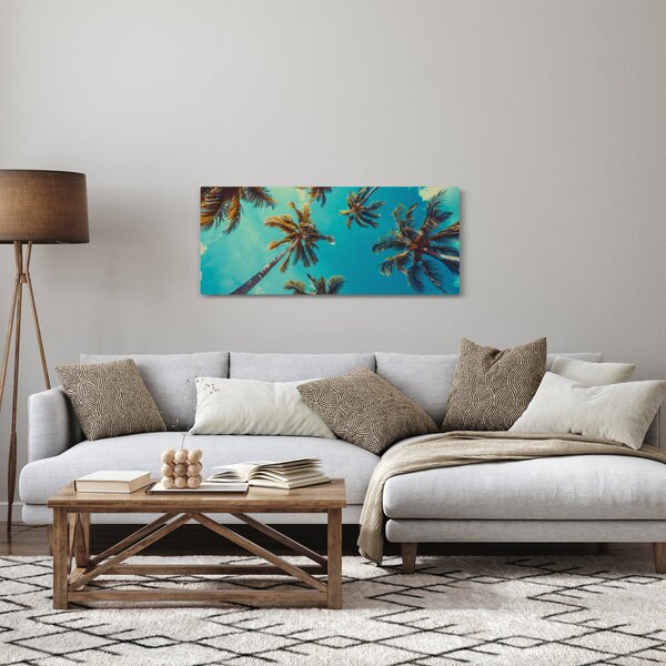Kép - Magas pálmafák (120x50 cm)