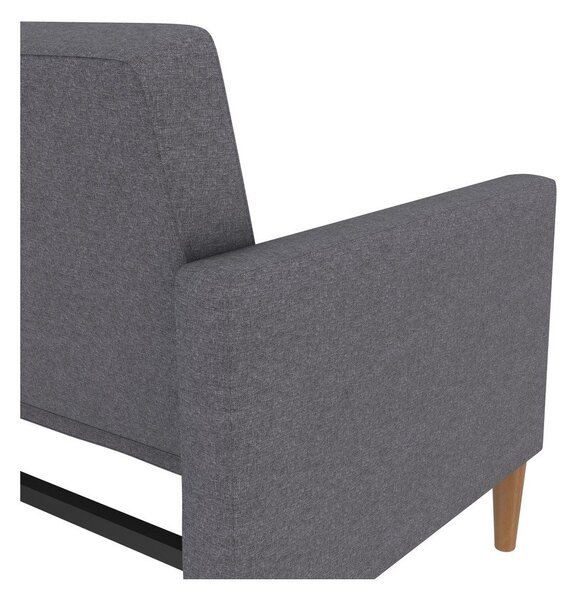 Szürke kinyitható kanapé 82 cm Lilly – Støraa