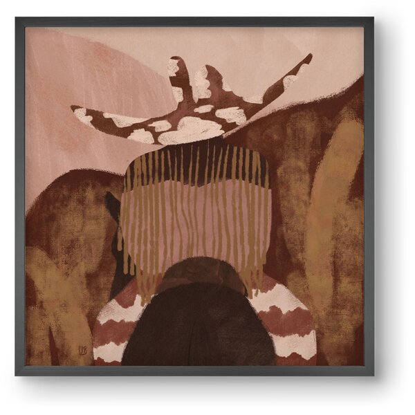 Desert gallop - falikép keretben | artbridge