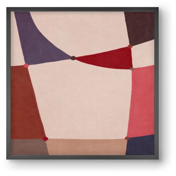 Abstract Intersections Q09 - falikép keretben | artbridge