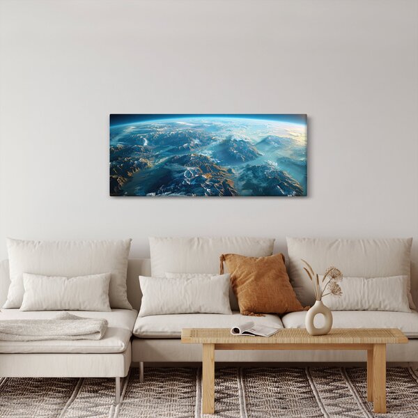 Kép - Kilátás az űrből (120x50 cm)
