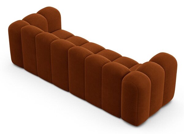 Narancssárga kanapé 228 cm Lupine – Micadoni Home