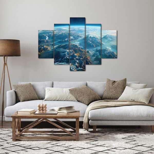 Kép - Kilátás az űrből (150x105 cm)