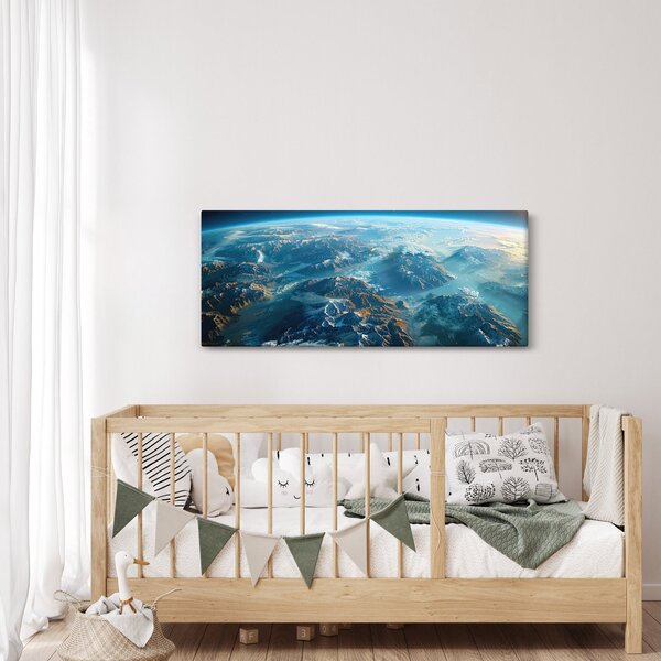 Kép - Kilátás az űrből (120x50 cm)