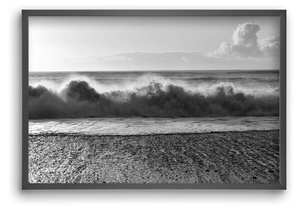 Waves - falikép keretben | artbridge