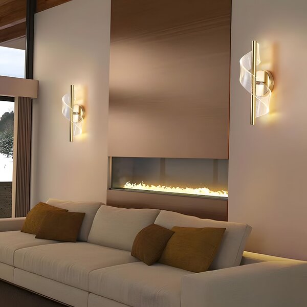 Fali lámpa LED G032-W Gold