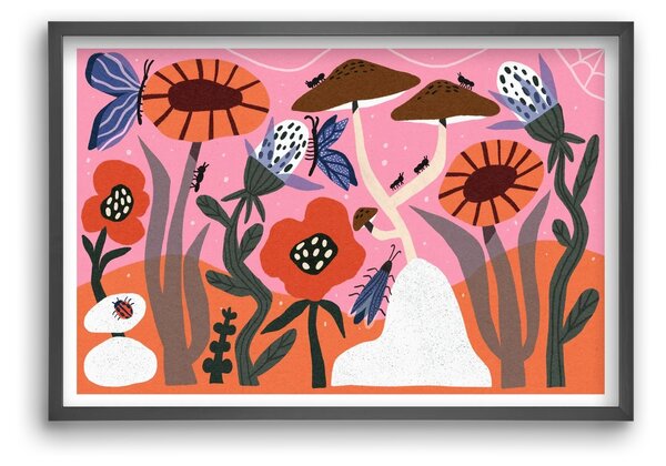 Secret Garden - falikép keretben | artbridge