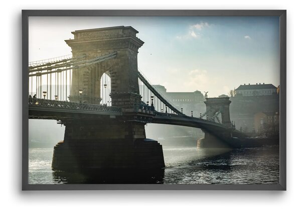 ChainBridge - falikép keretben | artbridge