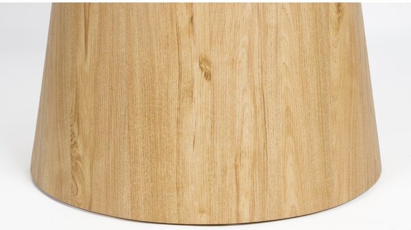 Kerek étkezőasztal kő asztallappal ø 115 cm Almira – White Label