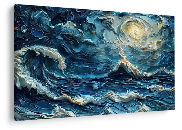 Kép - Az ég és a tenger festése (90x60 cm)