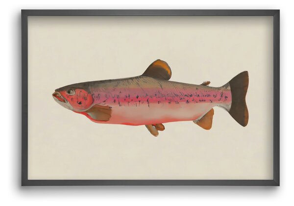 Fishy - falikép keretben | artbridge