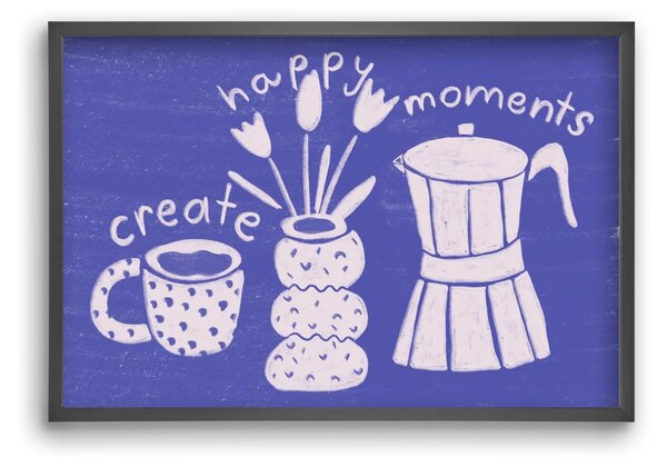 Happy Moments - falikép keretben | artbridge