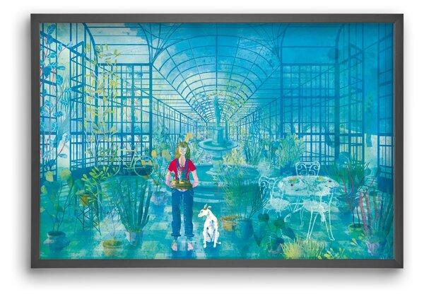 Greenhouse - falikép keretben | artbridge