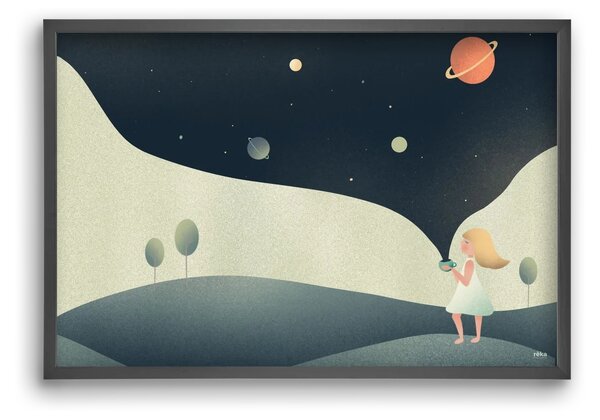 Universe cup - falikép keretben | artbridge