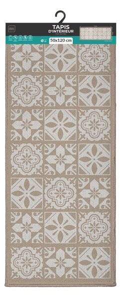 Bézs mosható futószőnyeg 50x120 cm Constantine – douceur d'intérieur