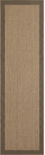 Barna kültéri-beltéri futószőnyeg 80x250 cm Timber 1402 – Ayyildiz Carpets