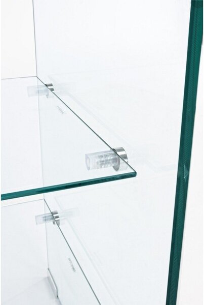 Üveg tárolóasztal 40x50 cm Iride – Bizzotto