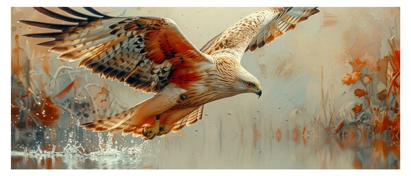 Kép - Ragadozó madár (120x50 cm)