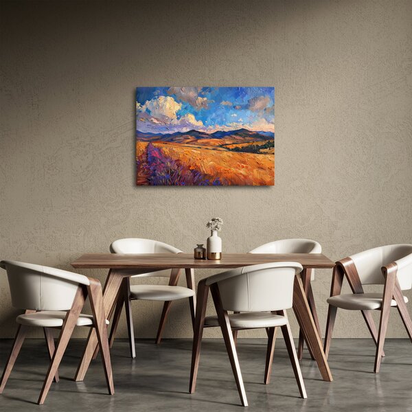 Kép - Olajfestmény tájkép (70x50 cm)