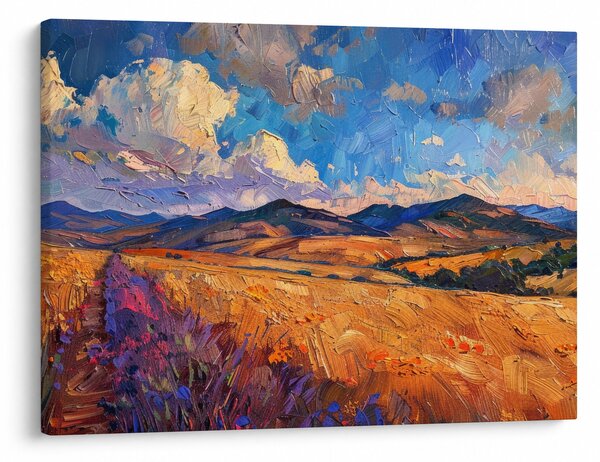 Kép - Olajfestmény tájkép (70x50 cm)