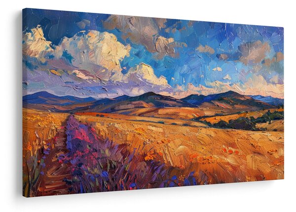 Kép - Olajfestmény tájkép (90x60 cm)
