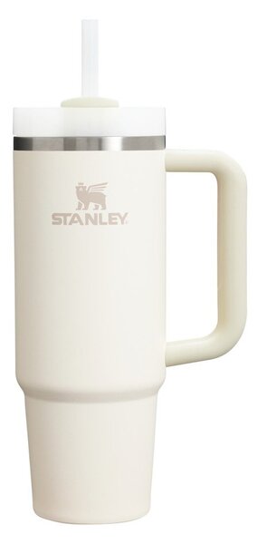 Krémszínű rozsdamentes acél termosz szívószállal 890 ml Quencher H2.O FlowState™ Tumbler Cream 2.0 – Stanley
