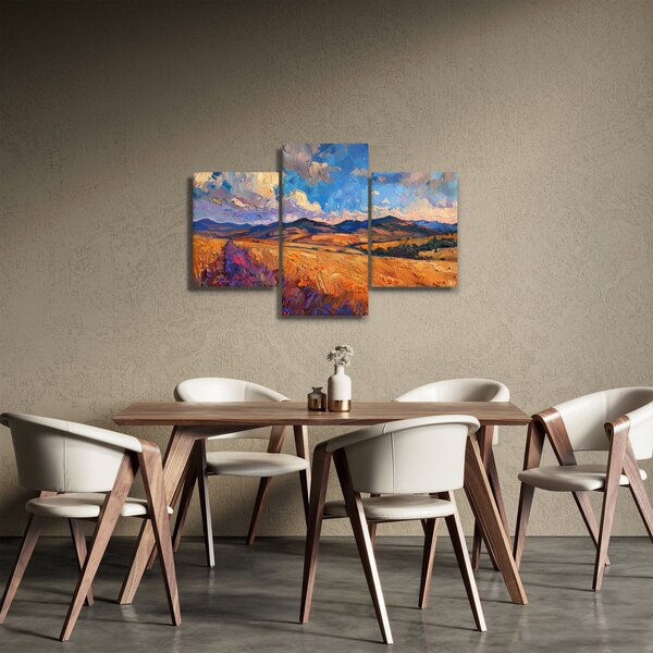 Kép - Olajfestmény tájkép (90x60 cm)