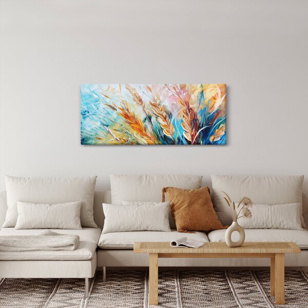 Kép - Búza, absztrakció (120x50 cm)