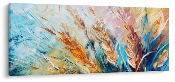 Kép - Búza, absztrakció (120x50 cm)