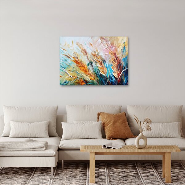 Kép - Búza, absztrakció (70x50 cm)