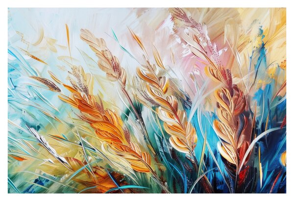 Kép - Búza, absztrakció (90x60 cm)