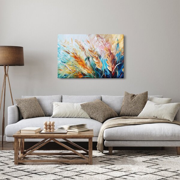 Kép - Búza, absztrakció (90x60 cm)