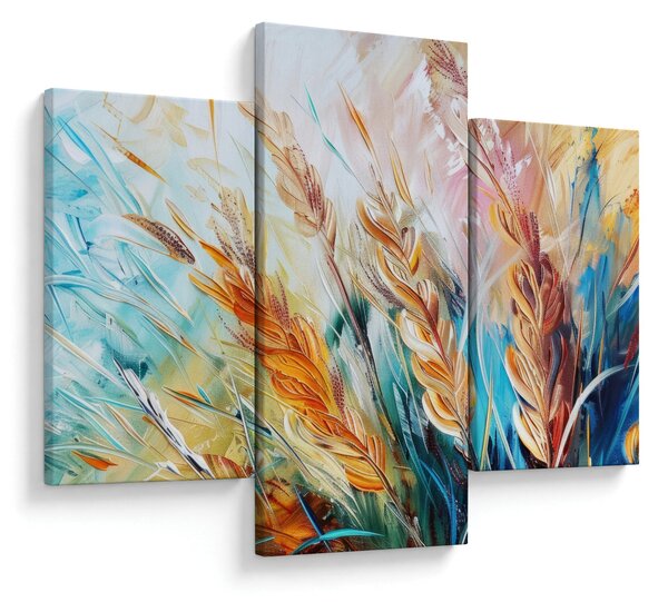 Kép - Búza, absztrakció (90x60 cm)
