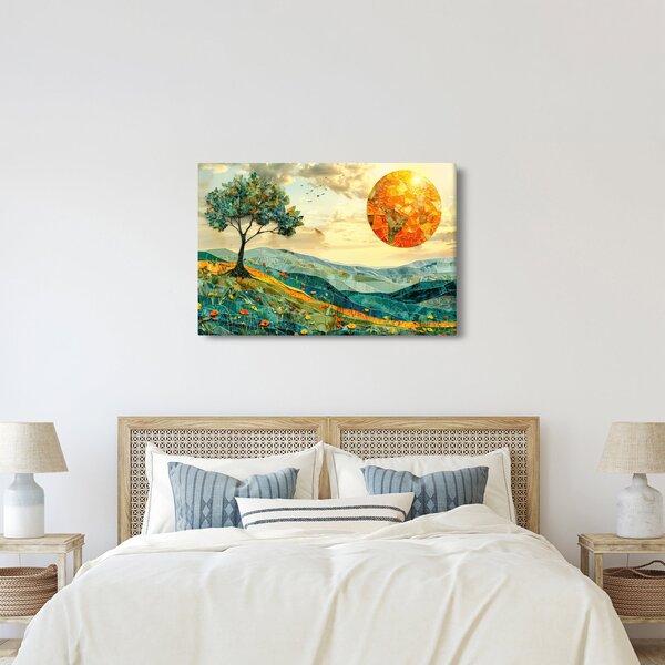 Kép - Tájkép illusztráció (90x60 cm)
