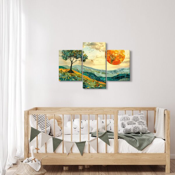 Kép - Tájkép illusztráció (90x60 cm)
