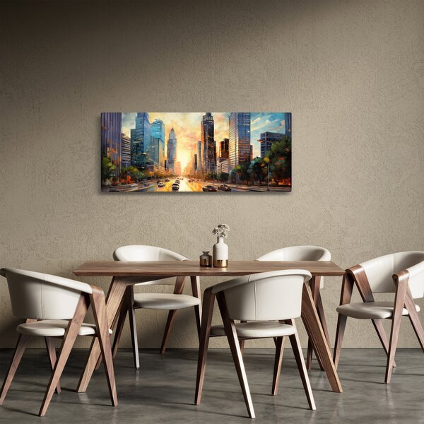 Kép - A város festése (120x50 cm)