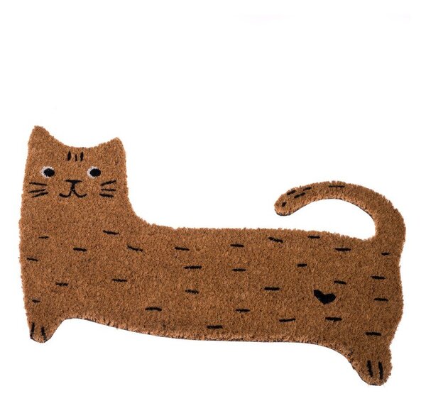 Kókuszrost lábtörlő 40x60 cm Cat – Dakls