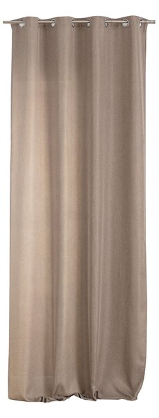BASIC Függöny görgőkkel 140x280cm világos taupe 1 db