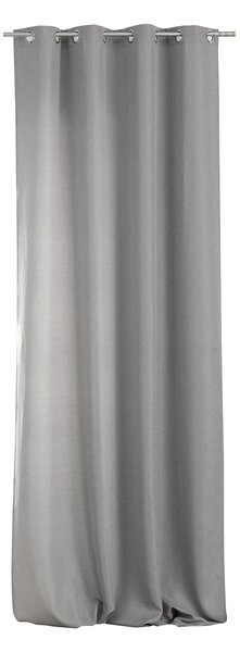 BASIC Függöny görgőkkel 140x280 cm szürke 1 db